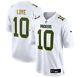 Green Bay Packers Jordan Love #10 Nike White Fashion Official Nfl Game Jersey