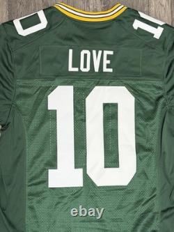 Green Bay Packers Jordan Love Nike Untouchable Vapor Jersey Size Large Stitched