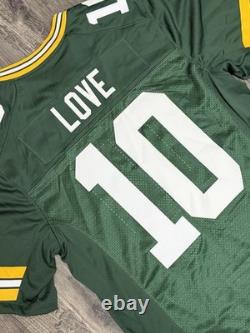 Green Bay Packers Jordan Love Nike Untouchable Vapor Jersey Size Large Stitched