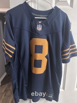 Green Bay Packers Josh Jacobs Throwback Nike Vapor Limited Jersey NWT Size Small