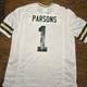 Green Bay Packers Micah Parsons #1 Nike White 2025 Official Nfl Game Jersey