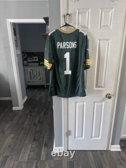 Green Bay Packers Micah Parsons Nike Jersey NWT Size Medium 100% Authentic