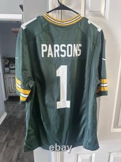 Green Bay Packers Micah Parsons Nike Jersey NWT Size Medium 100% Authentic