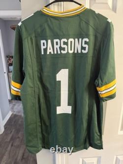 Green Bay Packers Micah Parsons Nike Jersey NWT Size Small 100% Authentic