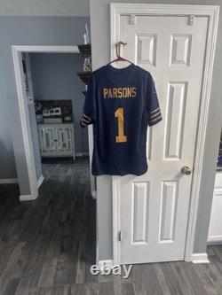 Green Bay Packers Micah Parsons Throwback Nike Jersey NWT Medium 100% Authentic