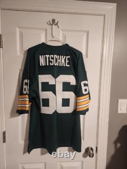 Green Bay Packers Ray Nitschke 1966 Mitchell & Ness Legacy Jersey Size 40 Medium