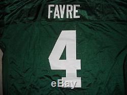 Green Bay Packers Reebok Football Jersey #4 Brett Favre Sewn 56 Green NWT HOF QB