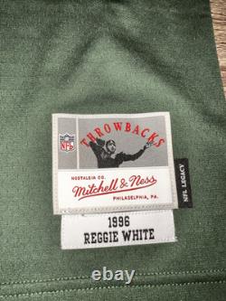 Green Bay Packers Reggie White #92 Mitchell & Ness Green 1996 NFL Legacy Jersey