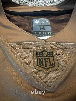 Green Bay Packers Salute To Service 2023 (AJ Dillon) Auth Nike Jersey Medium