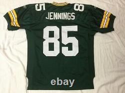 Greg Jennings NFL Authentic Green Bay Packers Home Jersey Size 48 New
