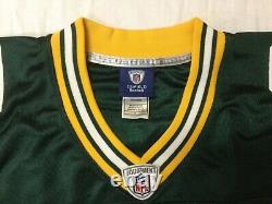 Greg Jennings NFL Authentic Green Bay Packers Home Jersey Size 48 New
