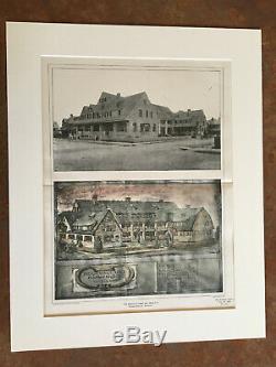 Grenville Arms, Bay Head, NJ, 1901, Wilson Eyre, Original Hand Colored