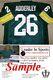 Herb Adderley Autographed Jersey Green Bay Packers Hall Of Fame Inscription