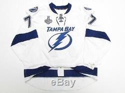 Hedman Tampa Bay Lightning 2015 Stanley Cup Team Issued Reebok Edge 2.0 Jersey