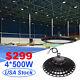 High Bay Lights 500w 50,000lm 6500k Super Bright Commercial Warehouse Ufo Lights