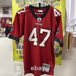 JOHN LYNCH #47 Tampa Bay BUCCANEERS Jersey Mitchell & Ness Throwback LEGACY Sz M