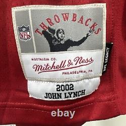 JOHN LYNCH #47 Tampa Bay BUCCANEERS Jersey Mitchell & Ness Throwback LEGACY Sz M