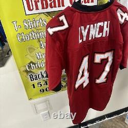 JOHN LYNCH #47 Tampa Bay BUCCANEERS Jersey Mitchell & Ness Throwback LEGACY Sz M