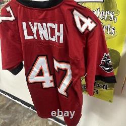 JOHN LYNCH #47 Tampa Bay BUCCANEERS Jersey Mitchell & Ness Throwback LEGACY Sz M