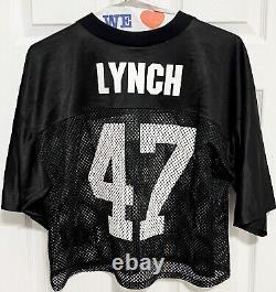 JOHN LYNCH 47 Tampa Bay Buccaneers Black Practice Mesh Vintage Jersey L Puma TAG