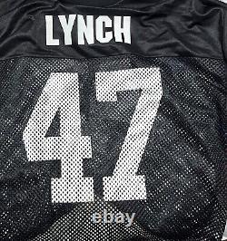 JOHN LYNCH 47 Tampa Bay Buccaneers Black Scrimmage Mesh Jersey L Puma NEW TAG