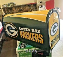 JUMBO GREEN BAY PACKERS MAiLBOX jersey hats