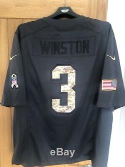 Jameis Winston Tampa Bay Buccaneers Salute To Service Jersey XL