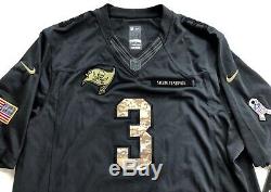 Jameis Winston Tampa Bay Buccaneers Salute To Service Nike Limited Jersey 2XL