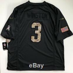 Jameis Winston Tampa Bay Buccaneers Salute To Service Nike Limited Jersey 3XL