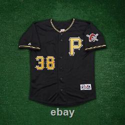 Jason Bay Pittsburgh Pirates Men's Alternate Black Jersey with Team Patch