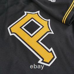 Jason Bay Pittsburgh Pirates Men's Alternate Black Jersey with Team Patch