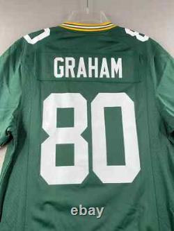 Jimmy Graham Green Bay Packers Nike Player Game Jersey Men's 2018 #80 GB New
