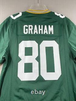 Jimmy Graham Green Bay Packers Nike Player Game Jersey Men's 2018 NFL #80 GB New