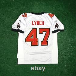 John Lynch Reebok Tampa Bay Buccaneers Authentic On-Field EQT White Jersey