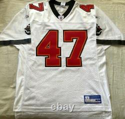 John Lynch Tampa Bay Buccaneers 2002 authentic Reebok white stitched jersey NEW