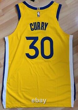 Jordan Golden State Warriors Stephen Curry The Bay Statement Jersey Authentic 48