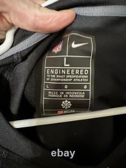 Jordan Love #10 Nike Green Bay Packers NFL Jersey Black Size L