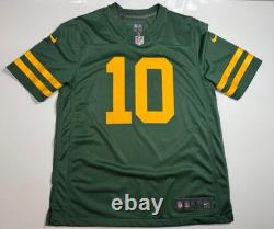 Jordan Love Green Bay Packers Nike #10 Game Jersey Green Alternate Size S NWT
