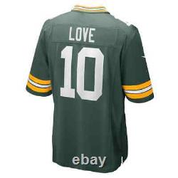 Jordan Love Green Bay Packers Nike Player Game Jersey Men's 2024 NFL Green #10