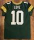 Jordan Love Green Bay Packers Nike Vapor Elite Jersey Size 44/l Not Available