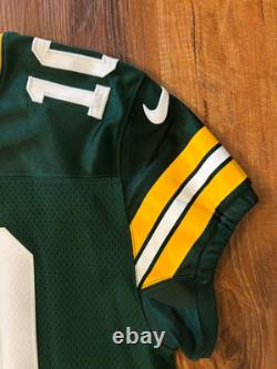 Jordan Love Green Bay Packers Nike Vapor Elite Jersey Size 44/L Not Available