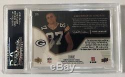 Jordy Nelson 2008 SP Authentic Green Bay Packers PSA 10 Jersey Patch Auto SP /25