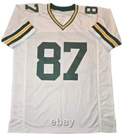 Jordy Nelson Green Bay Packers Autographed Custom Football Jersey coa (XL)