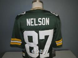 Jordy Nelson NIKE Green Bay Packers NFL Jersey S, M, L, XL, 2XL MSRP $150 NEW