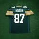 Jordy Nelson Reebok Green Bay Packers Nfl Authentic On-field Eqt Home Jersey