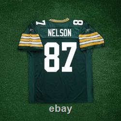 Jordy Nelson Reebok Green Bay Packers NFL Authentic On-Field EQT Home Jersey