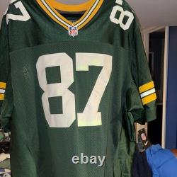 Jordy Nelson Reebok Green Bay Packers NFL Authentic On-Field EQT Home Jersey