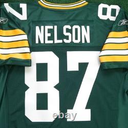 Jordy Nelson Reebok Green Bay Packers NFL Authentic On-Field EQT Home Jersey