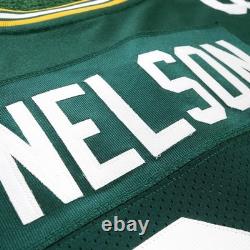 Jordy Nelson Reebok Green Bay Packers NFL Authentic On-Field EQT Home Jersey