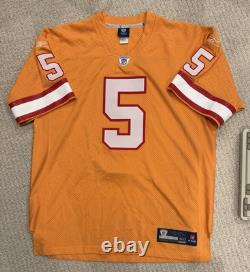 Josh Freeman Tampa Bay Buccaneers Authentic Throwback Reebok Jersey. Size 50